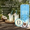 thumbnail image 2 of Harney & Sons Coconut Water, Naturally Refreshing, Natural Electrolytes for Hydration, No Preservatives, 10.8 fl oz Cans (Pack of 12), 2 of 6