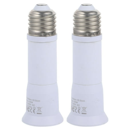 

2pcs Bulb Socket Extender Telescopic Light Bulb Extension Socket E27 Socket