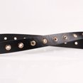 thumbnail image 3 of 103cm Women's PU Leather Belts with Round Ring Buckle Lady Decorative Hollow, 3 of 3