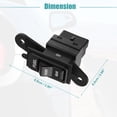 thumbnail image 3 of Unique Bargains Fuel Tank Selector Switch Replacement Fit for Ford F-250 VIN W/L/6 1997 Black, 3 of 7