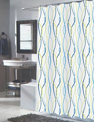 Extra Long Fabric Shower Curtain Liner Water Repellent Weighted Hem 70 X 84 Curtains Home Garden Worldenergy Ae - Extra Long Fabric Shower Curtain Liner 84