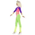 thumbnail image 3 of Costume d'Entraînement des Années 80 pour Femmes, 3 of 3