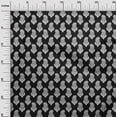thumbnail image 3 of oneOone Georgette Viscose Black Fabric Block Dress Material Fabric Print Fabric By The Yard 42 Inch Wide, 3 of 5
