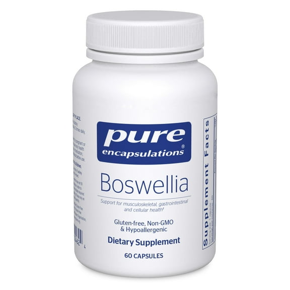 Pure Encapsulations Boswellia Supplement - For Joint Health, GI & Connective Tissue - Supports Healthy Joints & Digestive Health* - Non-GMO & Vegan - 60 Capsules