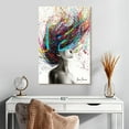 thumbnail image 2 of Elephant Stock The Edge Wall Art - Vertical Canvas Wall Art - Living Room Wall Decor - Fashion And Beauty Canvas - Gray And Gold Decor By Ashvin Harrison - 20" x 30", 2 of 8