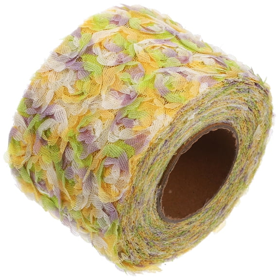 PAMINGONO 1 Roll 178.81X2.36X0.00in Colorful Fabric for Women and