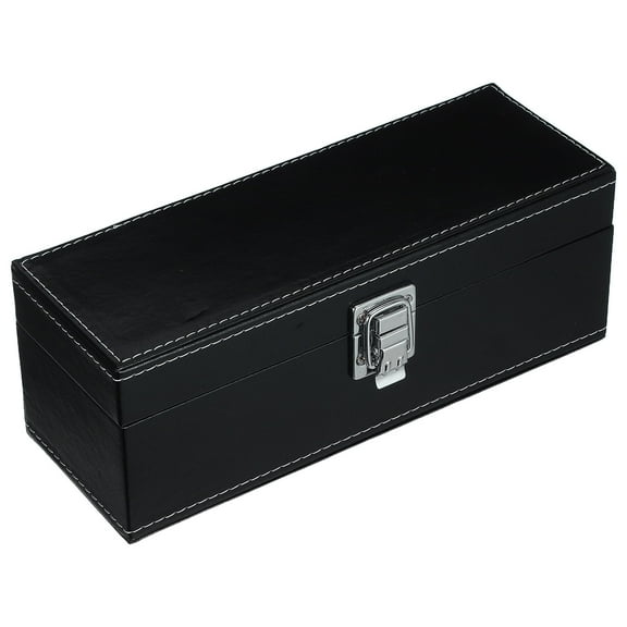 AURARMLET Portable Black Display Case with 20 Airtight Slots, Organizer Box for Collectors