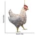 thumbnail image 2 of Navidad Adornos Colgantes Pollo Con Bufanda Sombrero De Navidad Colgante Colgante Decoraciones Para El Hogar Decoración De Vacaciones Advancent HA041423-01, 2 of 6
