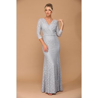 galina signature charmeuse bridesmaid dress Dusty Blue Velvet Infinity Bridesmaid Dress/Customization Size Plus ( Size 16-26)