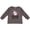 Charcoal Grey, variant on Inktastic My Oma Loves Me Girl Unicorn Girls Long Sleeve Toddler T-Shirt