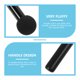 thumbnail image 2 of 3 pinceles de maquillaje para lápiz labial, pinceles profesionales para difuminar y pinceles correctores para mujer., 2 of 5