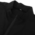 thumbnail image 3 of Voiceine Shop Uniform Grooming Smock- Mipcase Salon Beautician Clothes: Waterproof Nylon Black Shop Uniform with Full Zipper ( ), 3 of 10