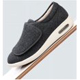 thumbnail image 2 of XIHAHA Otoño Invierno zapatos viejos hombre agregar fertilizante ampliar zapato ajustable hombres salud paso ortopédico pies anchos zapatos hinchados, 2 of 4