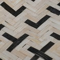 thumbnail image 5 of A and B Home A&B Home Organic Elements Geometric Black and White Wash Trays (Set of 2), 5 of 5