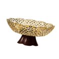 thumbnail image 5 of Fruit Bowl Pedestal Decorative Bowl Home Decor ABS Material Modern Style for Kitchen Counter Use, 5 of 9