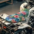 thumbnail image 4 of Uorisanigo ATV Seat Cover Universal Seat Covers Waterproof Protection Accessories All-Weather Protection & Comfort Decor, Hawaiian Pink Hibiscus Flowers, 4 of 7
