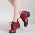 thumbnail image 5 of XIHAHA zapatillas de baile para mujer, zapatos de baile de Jazz para mujer, negro, rojo, botas de salón modernas para niña, zapatos deportivos, 5 of 5