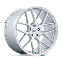 TSW Flow Formed Aluminum Wheel TW002 18x8.5 5x4.5 G-SLV-MACH 35mm, TW002SD18851235