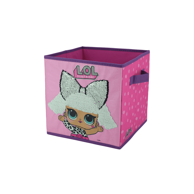 LOL Surprise Storage Set (Trunk, 2 pack cubes, Sequin Cube and