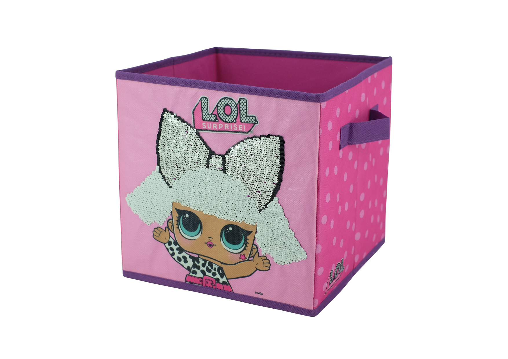 LOL Surprise Reversible Sequin Storage Cube - image 2 of 2