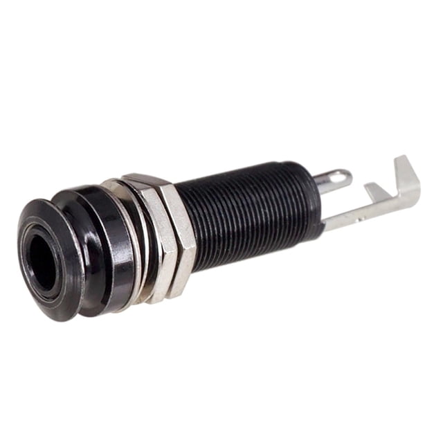 maskred Threaded Cylinder Output Strap EndPin for Electric Guitar Practical and Robust Black 59mm 1Set