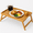 Bamboo, variant on Artmeer Bed Tray Table with Folding Legs,Bamboo Breakfast in Bed for TV Table, Laptop Computer Tray,Eating,Snack Tray(Bamboo)