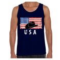 thumbnail image 1 of Awkward Styles Cowboy Hat USA Men Tank Top Proud American Vintage USA Men Shirt Love USA Retro USA Tank for Men One Nation USA Patriotic Men Top Free to Be Me 4th of July T shirt for Men, 1 of 4