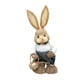 thumbnail image 4 of Figura de conejo de Pascua hecha de paja, adorno de escritorio, decoración de Pascua de dibujos animados Estilo E, 4 of 9