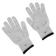 thumbnail image 3 of Tens Machine Conductive Electrode Massage Gloves Improve Circulation for Hand  Beauty Care Grey Size L, 3 of 7