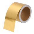thumbnail image 1 of Cinta de Grano de Madera Peel and Stick de 3" x 39ft, Borde de Espejo de Papel de Aluminio, Oro Cepillado, 1 of 7