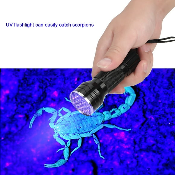 Uv Flashlight, 21 LED Flashlight Ultra Violet Uv Light Pet Urine Detector Light Mini Torch Light Urine Light Detector for Dog Cat