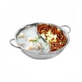 thumbnail image 4 of 30cm Stainless Steel Hot Pot Shop Fondue Cooker Cookware Two-flavor Double Ears Cooking Accessories, 4 of 9