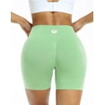 thumbnail image 5 of NELEUS Womens Workout Shorts High Waist Athletic Seamless Butty Lift Yoga Shorts 1 Pack, Light Green, US Size XL, 5 of 7