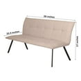 thumbnail image 2 of Canadian Lyon Bench Light Grey, 2 of 6