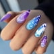 thumbnail image 4 of Juego de 3 placas de estampado de uñas con textura geométrica, diseño de líneas y cuadrícula, plantillas para manicura con rayas y estilo grafiti, placas minimalistas para uñas con imágenes., 4 of 7