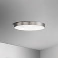 thumbnail image 2 of 57662WTSN Maxim Lighting Trim-15W 1 LED Flush Mount-7 Inches wide by 0.75 inches high-Satin Nickel Finish, 2 of 4