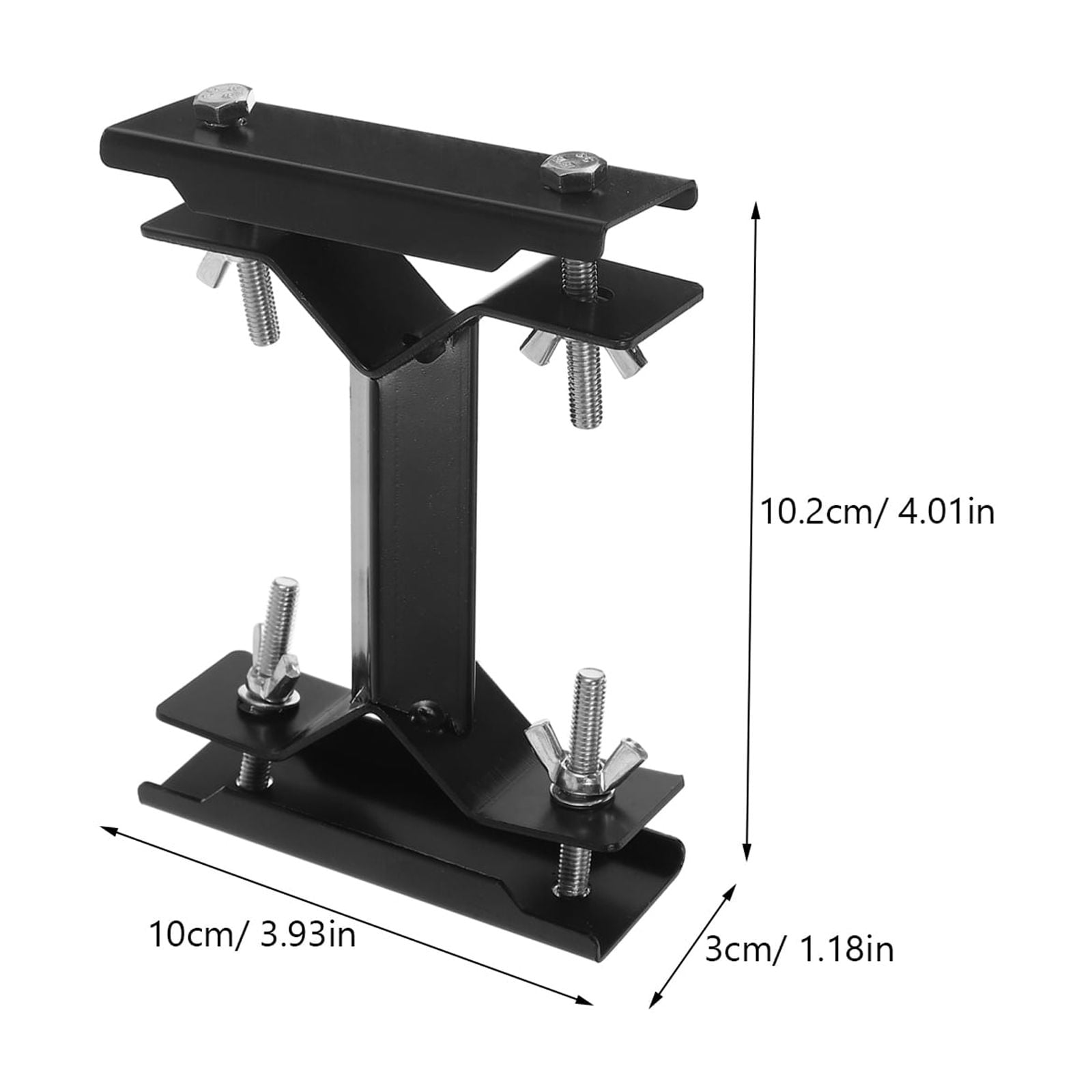 FONDOTIN 3-Pack Steel Umbrella Mount Holders Portable Stable Grip for Beach Trips and Outdoor Activities