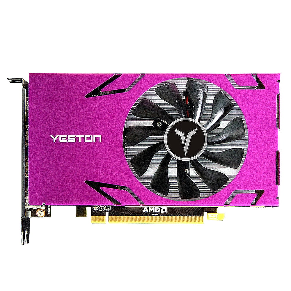 Yeston RX550-2G 4HD 4-Screen Graphics Support Split Screen 10bit Color  Depth HDR 2G128bitGDDR5 Memory 4 HD Output Ports - Walmart.com