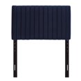 thumbnail image 3 of Keira Twin Performance Velvet Headboard - Midnight Blue, 3 of 4