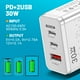 thumbnail image 2 of Adaptador de cargador de 3 puertos Cargadores de teléfono móvil de la UE de EE. UU. Para Xiaomi Samsung iPhone 14 Ndcxsfigh Para estrenar, 2 of 7