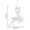 WhiteC, variant on Christmas Decorations Outdoor Hwkond Christmas Reindeer Pendant Sparkling Reindeer Pendant Statue Decoration Christmas Tree Pendant Up To 30% Off