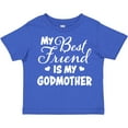 thumbnail image 3 of Inktastic My Best Friend is My Godmother with Hearts Boys or Girls Toddler T-Shirt, 3 of 5