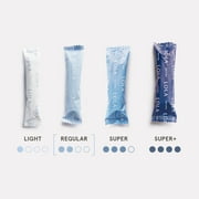 LOLA Regular Tampons, Organic Cotton, Compact Plastic Applicator, 20 Count