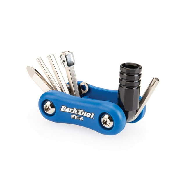 Outil de Parc MTC-10 Outil Multi-Usage pour Vélo avec Clés Hexagonales de 3, 4, 5 et 8 mm, T25 et Tournevis