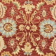thumbnail image 3 of SAFAVIEH Chelsea Daragh Traditional Wool Area Rug, Red/Ivory, 3'9" x 5'9", 3 of 4