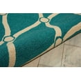 thumbnail image 5 of Nourison Portico Geometric Aqua 10' x 13' Area Rug, (10x13), 5 of 6