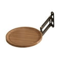 thumbnail image 3 of Mesa de pared giratoria, mesa auxiliar, sencilla y práctica, estante de pared, mesita de noche, estante de almacenamiento para tienda de té con leche,, 3 of 9