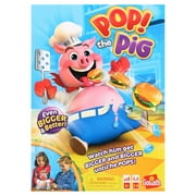 Goliath Pop the Pig Children's Game - Belly-Busting Fun, Feed Him Burgers, His Belly Grows