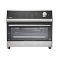 thumbnail image 1 of Hamilton Beach Digital Air Fryer Toaster Oven, 6-Slice Capacity, 1800 Watts, Black with Stainless Steel Accents (31220), 1 of 7