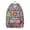 Sky-blue, variant on Unisex Boho Bohemian Rucksack, Vintage Style Backpack with Front Pocket, Lightweight Bag for School University Work Commute, Great Gift Choice